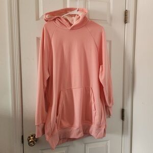 Warm Blush Pink Hoodie Sweater